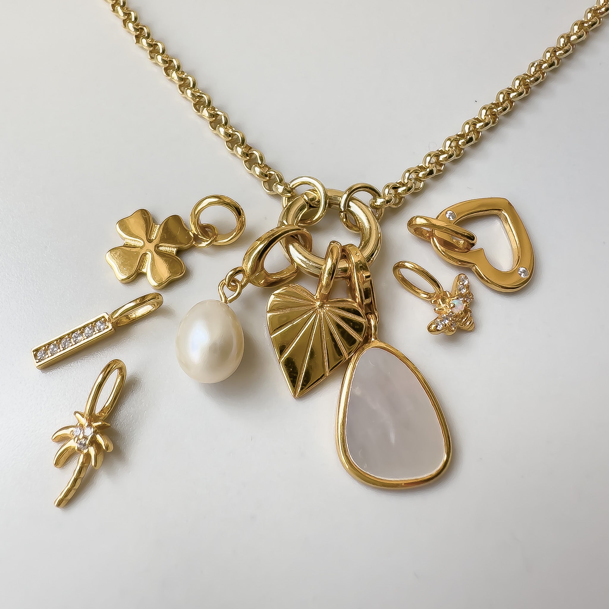 Kette Dryas für Charms Gold