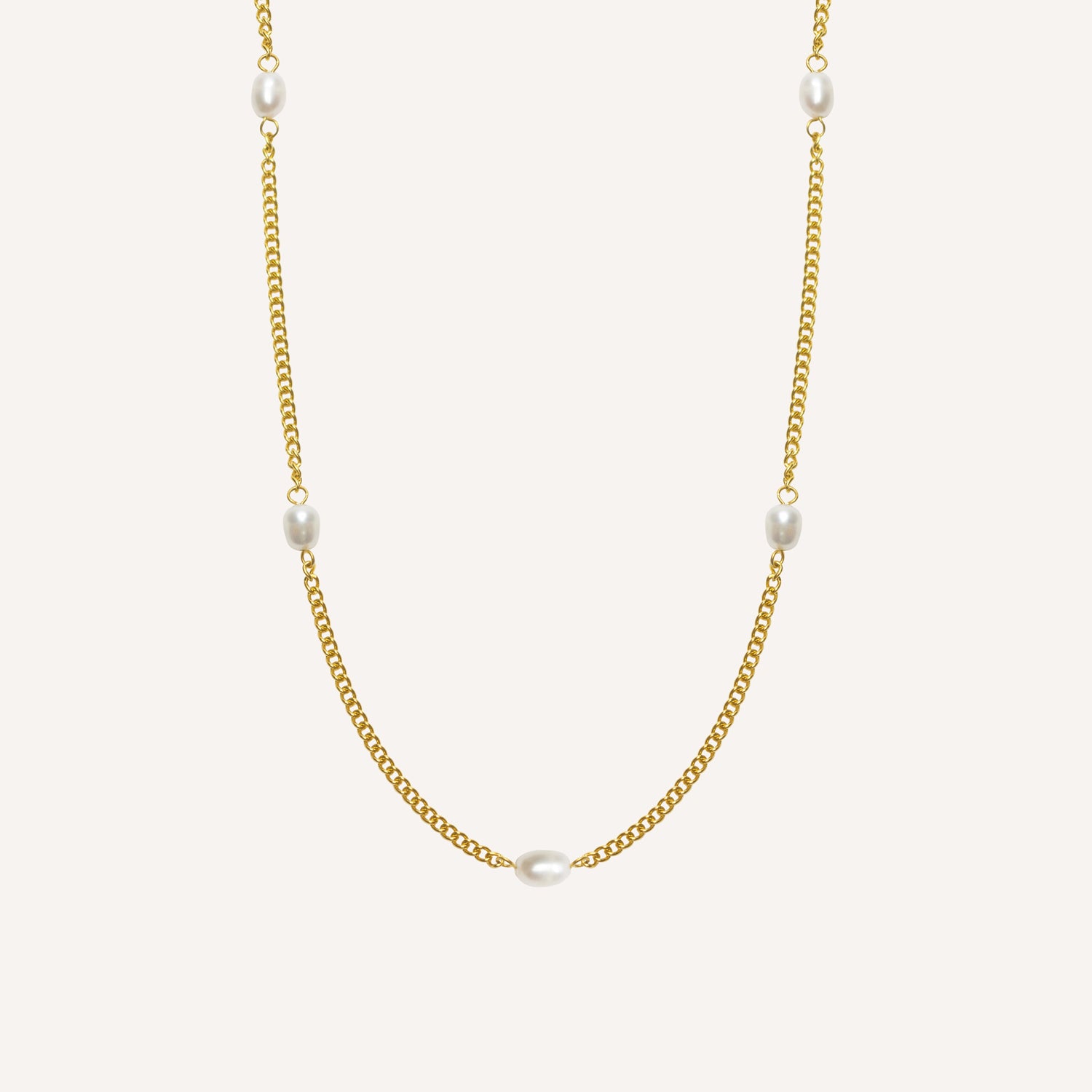 Gliederkette Maniola mit Perlen