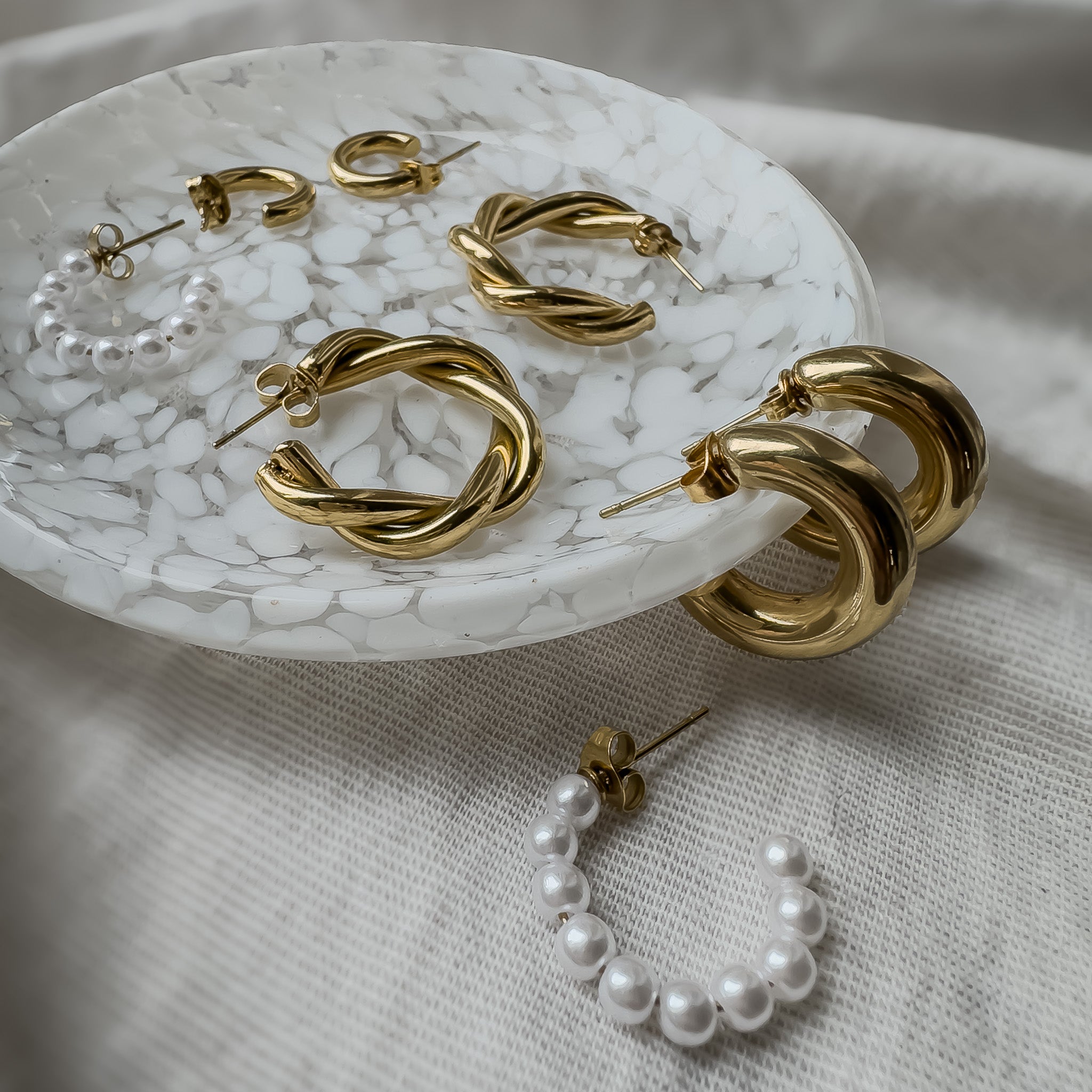 Ohrringe Issoria Perlen